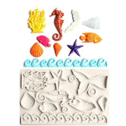 Silicone Moulds Marine Cake Molds