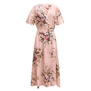 Floral Maxi Dress Boho Summer Dresses Womens Clothing Size 22