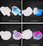 Shaker Resin Moulds Silicone Molds Keyring Making