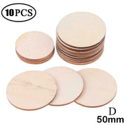 Wooden Round Discs Circle DIY Crafts