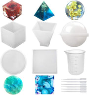 Resin Moulds Silicone Mold Casting Craft Molds Coaster Making