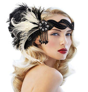 Flapper Headband 1920s Great Gatsby Headpiece