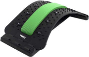 Magnetic Back Stretcher Lumbar Support Acupressure Spinal Massager Green