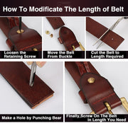 Mens Leather Belt