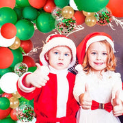 Santa Merry Christmas Foil Balloons Garland Party Decoration