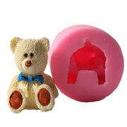 Teddy Bear Silicone Mould Fondant Cake Mold