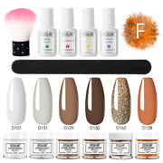 Nail Art Dipping Powder Manicure Set Nail Essential Kit