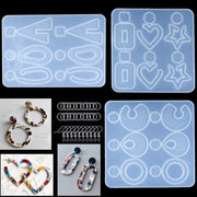 Silicone Mold Epoxy Resin Earrings Moulds