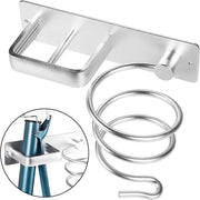 Hair Dryer Shelf Holder Hair Straightener Comb Organiser Rack