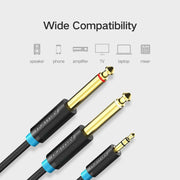 3.5mm to 6.35mm Audio Cable