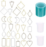 Bezel Pendants Epoxy Resin Moulds Silicone Jewellery Molds