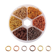 Jewellery Making Supplier 6mm Aluminum Open Circle Jump Rings