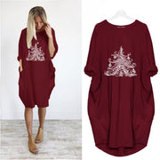 Cotton Shirt Dress Christmas Summer Dresses Womens Clothing Size 20