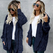 Hoodie Fur Coat Jacket Womens Clothing Size 18