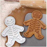 Halloween Ginger Skeleton Cake Cookie Molds Biscuit Cutting Moulds