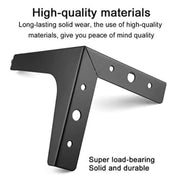 4x Metal Furniture Legs 15cm Triangle Sofa Chair Cabinet Feet Replacement
