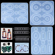 Silicone Mold Epoxy Resin Earrings Moulds