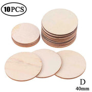 20pcs Wooden Circle Discs DIY Crafts