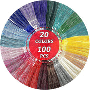 Pendant Tassel DIY Keychain Silky Tassels Jewellery Making x 100