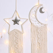Star & Moon Macrame Wall Hanging Set