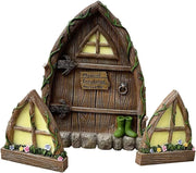 Elf Door Fairy Garden House Garden Statue