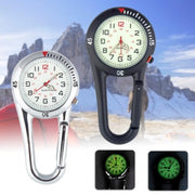 Watch Night Light Clip On Carabiner Watch