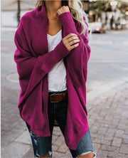 Kimono Cardigan Knitted Sweater Womens Clothing Size 16