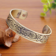 Copper Viking Cuff Bracelet Magnetic Healthcare