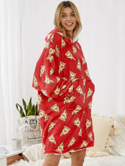 Blanket Hoodie Sweatshirt Ultra Plush Fleece Oversized Unisex