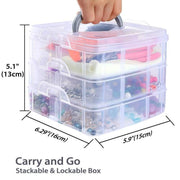 Jewellery Making Supplier Beads Charm Pliers Storage Case Kit
