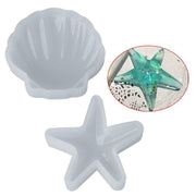 Sea Shell Starfish Resin Moulds Silicone Mold