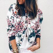 Floral Bomber Jacket Womens Clothing Size 14