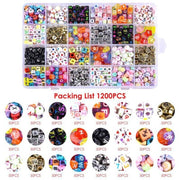 Jewellery Making Supplier Letter Alphabet Beads Bracelet Kit