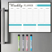 Magnetic Fridge Whiteboard Memo Board Kitchen Weekly Planner