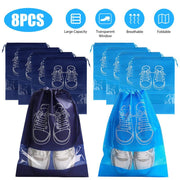 Luggage Travel Organiser Shoe Storage Bag 8pcs