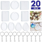 Keyring Molds Jewellery Epoxy Resin Moulds Silicone Mold