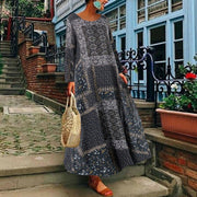 Linen Maxi Dress Boho Summer Dresses Womens Clothing Size 18