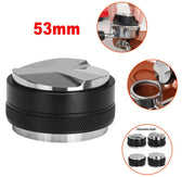 Coffee Distributor Espresso Tamper Dual Head Coffee Leveler 53mm
