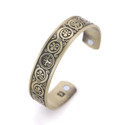 Copper Viking Cuff Bracelet Magnetic Healthcare