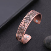 Copper Viking Cuff Bracelet Magnetic Healthcare