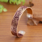 Magnetic Viking Cuff Bracelet Celtic Knot
