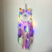 LED Lighting Dream Catcher Wind Chime Wall Hanging