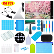 A4 LED Light Box Drawing Board Pad + Accessories