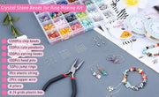 Natural Crystal Chips Quartz Gemstone Beads Jewellery Making Kit