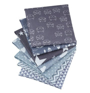 8 Style Fabric Patchwork Bundle 100% Cotton 40x40cm