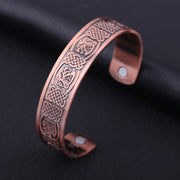 Copper Viking Cuff Bracelet Magnetic Healthcare