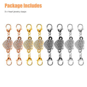 8 x Magnetic Jewellery Necklace Clasps Hooks