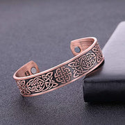 Copper Viking Cuff Bracelet Magnetic Healthcare