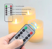 LED Candle 3pcs Night Lights Lamp Remote