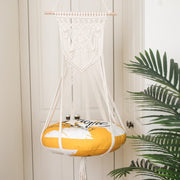 Macrame Wall Hanging Swing Cat Bed Hanger